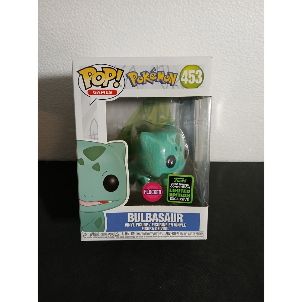Funko Pop! Vinyl: Pokemon - Bulbasaur #453 Flocked Exclusive